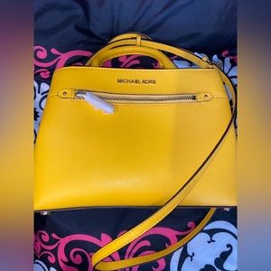 Michael Kors Yellow Purse